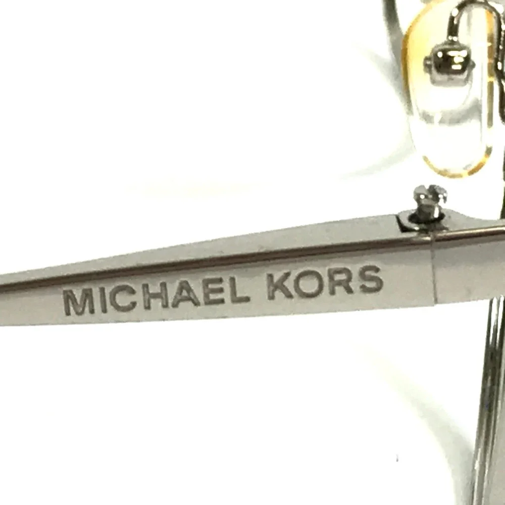 Michael Kors Eyeglasses Frames MK3019 Procida 1118 Silver Aviator 56-14-135